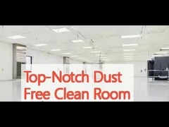ห้องสะอาดที่ไม่มีฝุ่นสูงสุด ความเร็วลมเฉลี่ย 0.3-0.5m/s และพื้นเอโป็กซี่