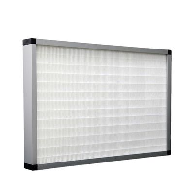 H13 H14 เครื่องกรอง HEPA ห้องสะอาด สําหรับระบบ HVAC แบบหลุมระบายน้ํา