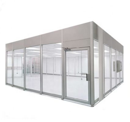ห้องสะอาด ห้องเก็บฝุ่น ฟรี ISO 5 6 7 8 สําหรับวัสดุฆ่าเชื้อ ประเภท 100-100000 และ H14 HEPA ฟิลเตอร์