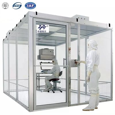 ZJNF การออกแบบแบบ GMP Custom Modular Cleanroom สําหรับคุณสมบัติสินค้าที่แตกต่างกัน
