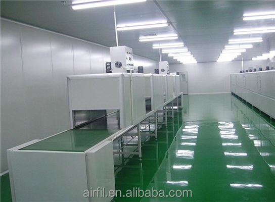 quality โมดูลห้องทําความสะอาด Standards Booth Ceiling FFU ห้องทําความสะอาด พร้อมแผ่นแซนวิช factory