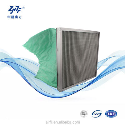เครื่องกรองอากาศจากใยสังเคราะห์ที่มี 4-6 กระเป๋า เพื่อประสิทธิภาพและความเหมาะสม