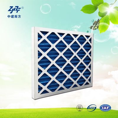 ห้องสะอาดอากาศ Cust Collector พับอากาศ Pre Filter แผ่นระบบระบายอากาศ กระดาษกรอบ G1 G2 G3 G4 สําหรับเครื่องทําความสะอาดอากาศ