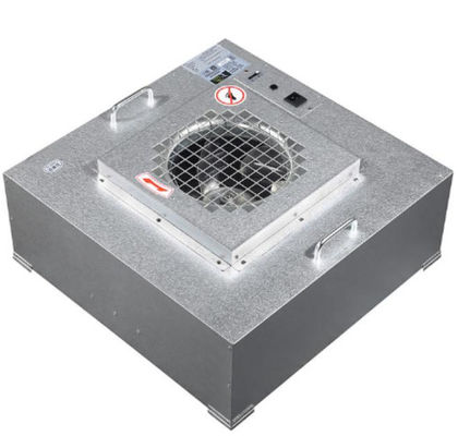AC 200W FFU หน่วยกรองลมสําหรับห้องสะอาดกระจายอากาศแบบ Laminar 575*575*320 มม
