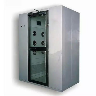 SUS304 LED Display ระเบียงอาบน้ําอากาศ สินค้าห้องสะอาด อุปกรณ์ทําความสะอาดอากาศ