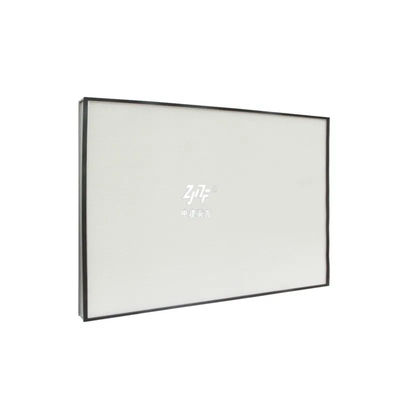HEPA 99.99% แผ่นกรองระบายอากาศแบบลามินาร์ สายใยแก้ว โปรไฟล์คู่ H13 H14