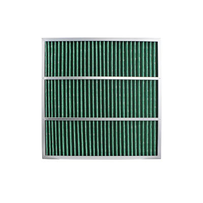 G3 G4 อากาศก่อนกรอง 5um แผนที่พับสี่เหลี่ยมสําหรับ HVAC การเปลี่ยน