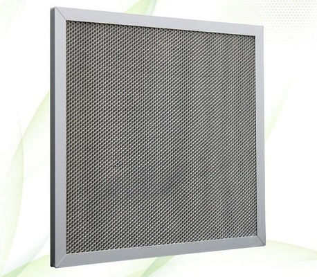 Photocatalytic HEPA G3 G4 Air Filter Panel Low Resistant สําหรับระบบ HVAC