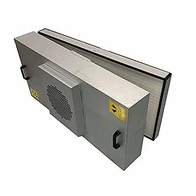 500-2000 M3/H Cleanroom Laminar Flow Fan Filter Unit With SUS304 โหลดเหล็กไร้สแตนเลส