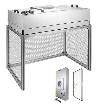 HEPA H14 เครื่องกรองอากาศ ชั้น 100 เบนจ์ทําความสะอาดแบบสับ/แนวราบแบบสับด้วยการเป่าอัตโนมัติ