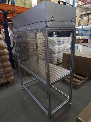 ระดับความสะอาด เบนช์ ไฟโฟรสเซ็นต์ การไหลของอากาศ Laminar ระดับ 100 ความสะอาด 1000-1200m3/H ปริมาณอากาศ