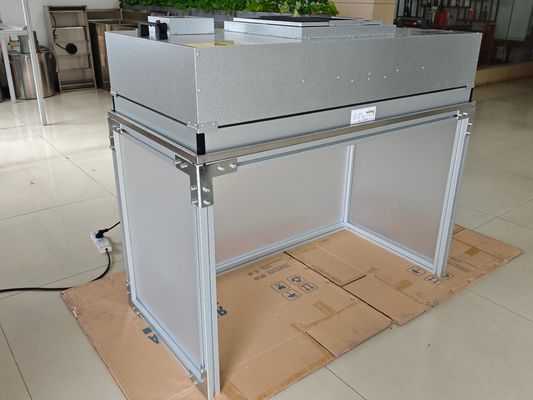 1200*600*740MM ขนาดโต๊ะ หัวกระจกกระจกกระจกด้วยประสิทธิภาพการกรอง 99.99% และวัสดุอะคริลิค / อลูมิเนียม