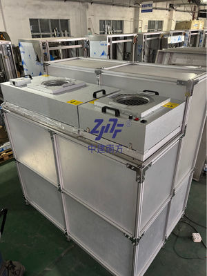 ตู้คลีนรูมแบบโมดูลาร์ยืดหยุ่นและตัวเรือนโปร่งใสสำหรับพื้นที่ที่ปรับแต่งได้