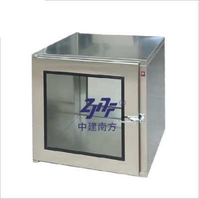 กล่องส่งผ่านห้องคลีนรูมแบบประกอบสำเร็จรูป SUS304 พร้อมระบบ Interlock