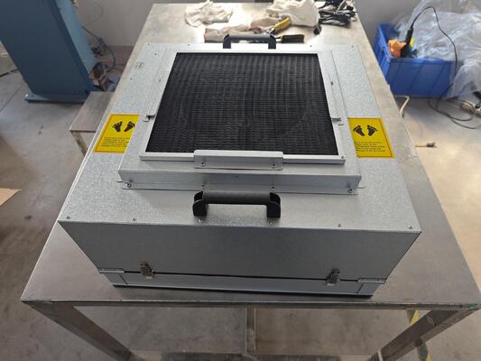 ZJNF ตู้ลม Laminar Flow สำหรับห้องคลีนรูมขนาด 2 ฟุต 575x575 มม. ได้รับการรับรอง CE UL ISO 5 สำหรับอุปกรณ์ทำความสะอาดอากาศ